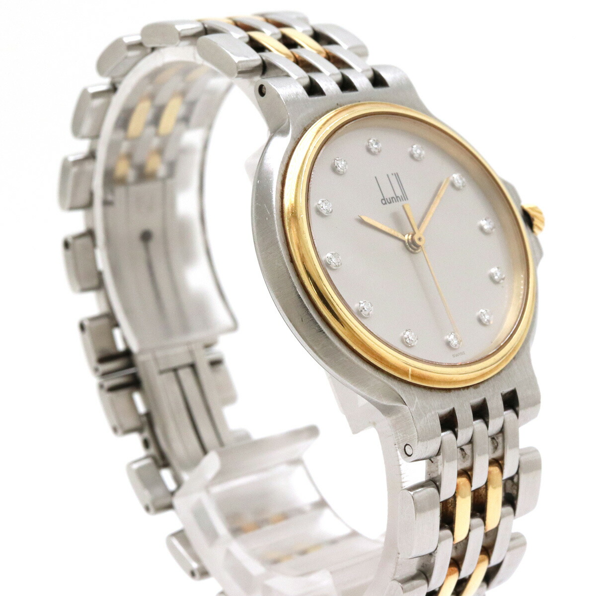 楽天市場】【ウォッチ】dunhill ダンヒル エリート ダイヤベゼル