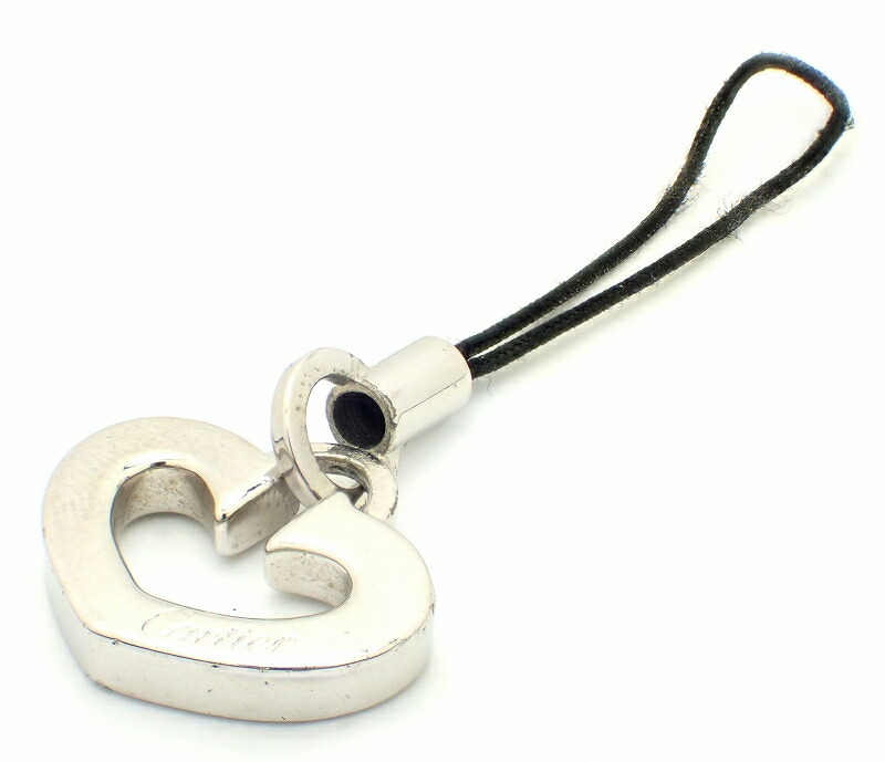 楽天市場】Cartier カルティエ Cハート ハートモチーフ キーホルダー