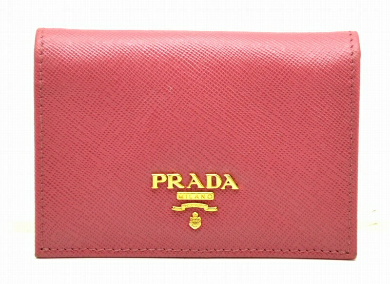 楽天市場】PRADA プラダ カードケース 名刺入れ サフィアーノ 型押し