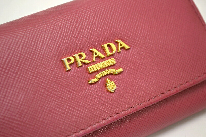 楽天市場】【未使用品】PRADA プラダ 6連キーケース キーケース