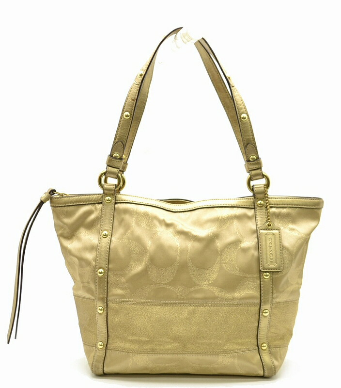 楽天市場】【バッグ】COACH コーチ シグネチャー ストライプ トート