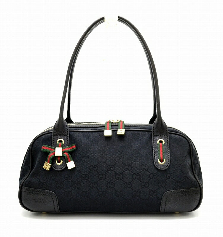 楽天市場】【中古】【バッグ】GUCCI グッチ GGキャンバス プリンシー