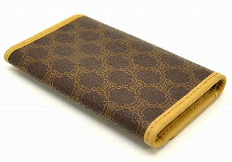 楽天市場】CELINE セリーヌ マカダム柄 キーケース 6連キーケース