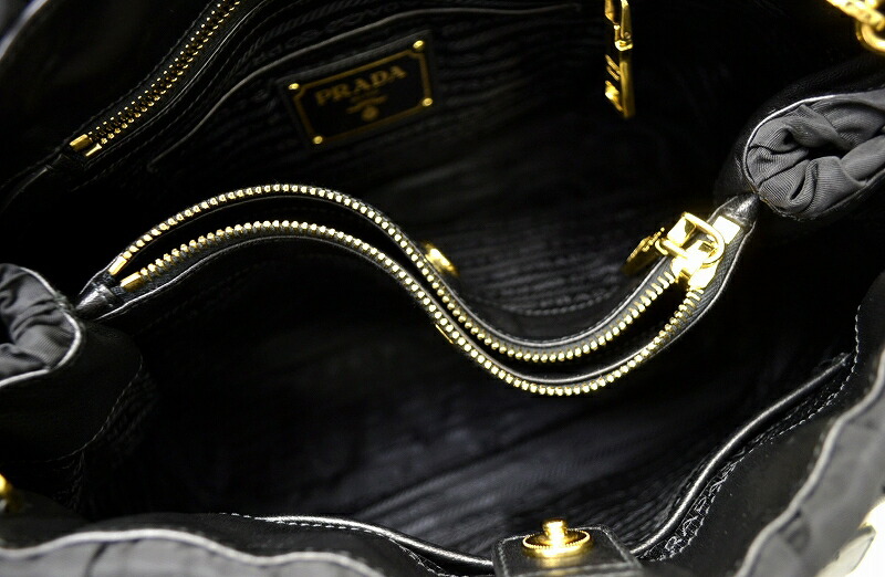 楽天市場】【バッグ】PRADA プラダ ギャザー トートバッグ ショルダー