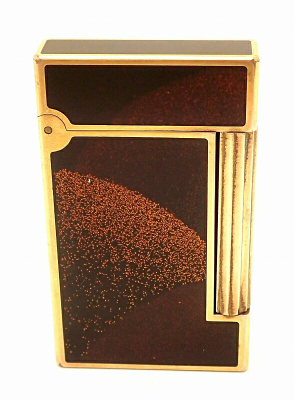 楽天市場】S.T.Dupont デュポン Dライン ラインD 赤茶漆 ラメ入り