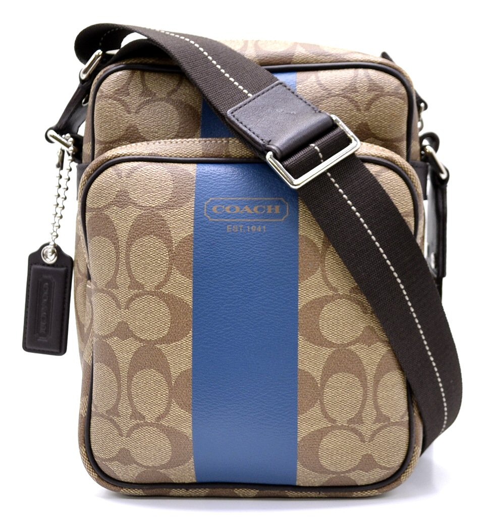楽天市場】【バッグ】COACH コーチ ヘリテージ ストライプ