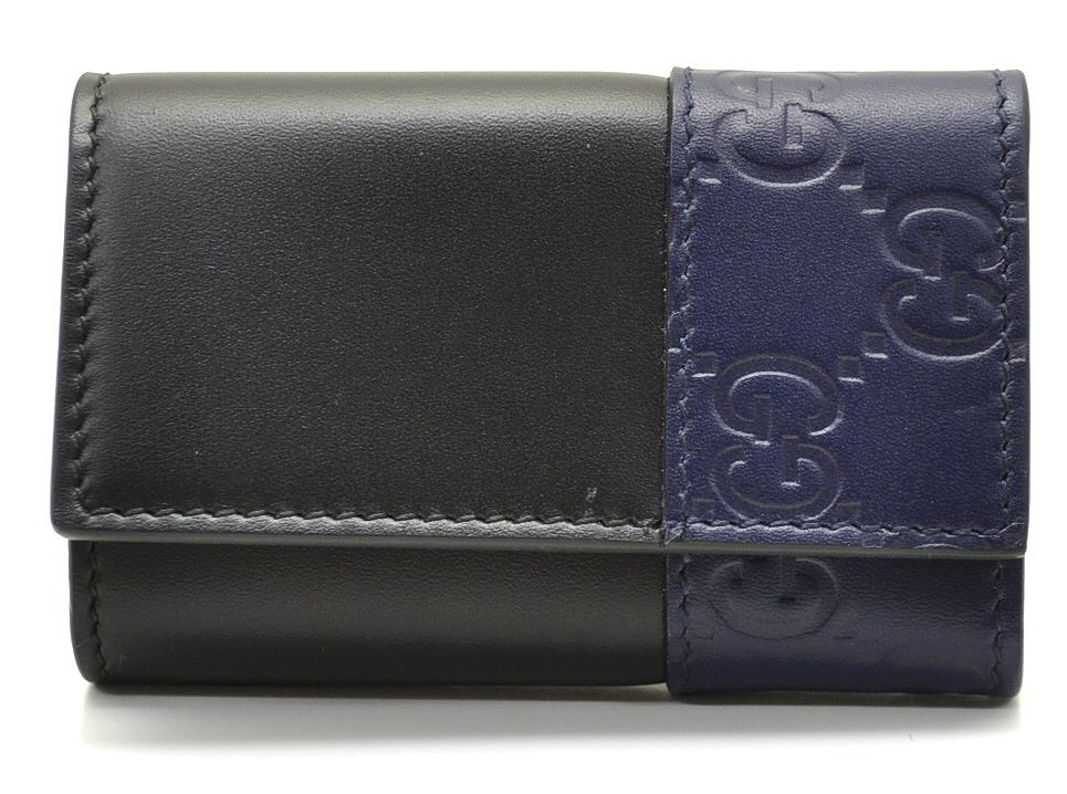 楽天市場】GUCCI グッチ GGキャンバス マイクログッチシマ 6連キー