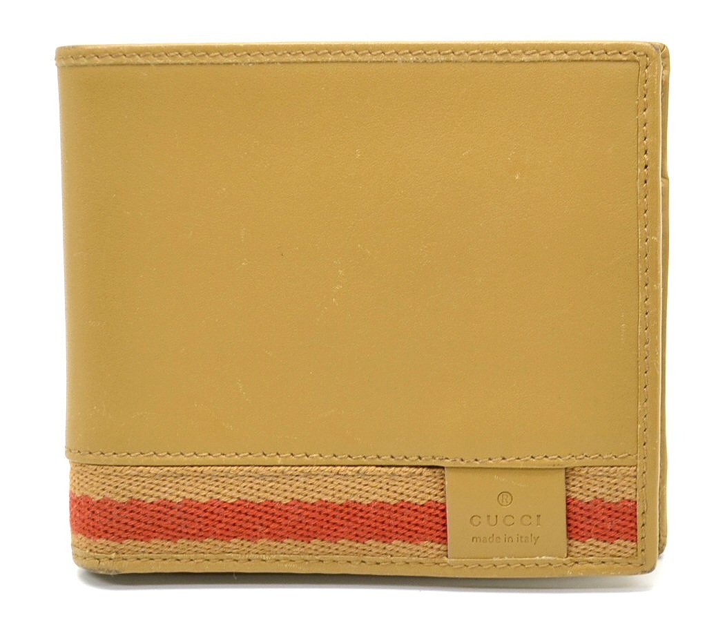 楽天市場】【財布】GUCCI グッチ シェリーライン レザー 2つ折 財布