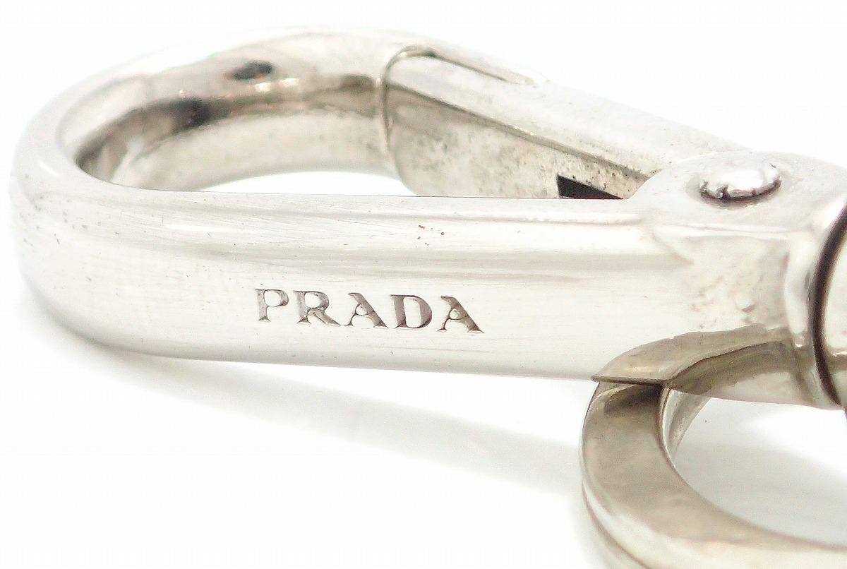 楽天市場】PRADA プラダ バタフライモチーフ 蝶 キーホルダー キー