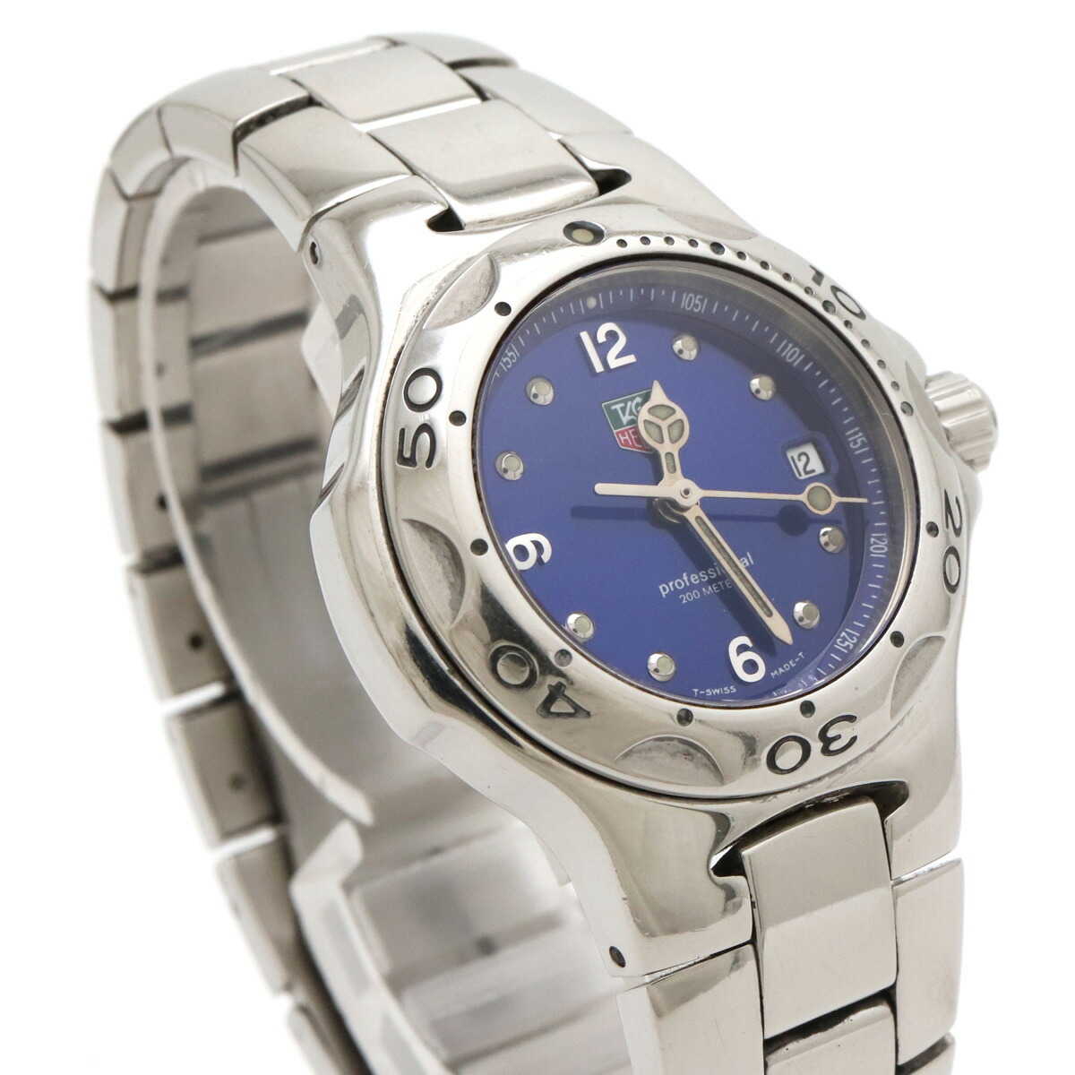 楽天市場】TAG Heuer タグ ホイヤー キリウム デイト ブルー文字盤 SS