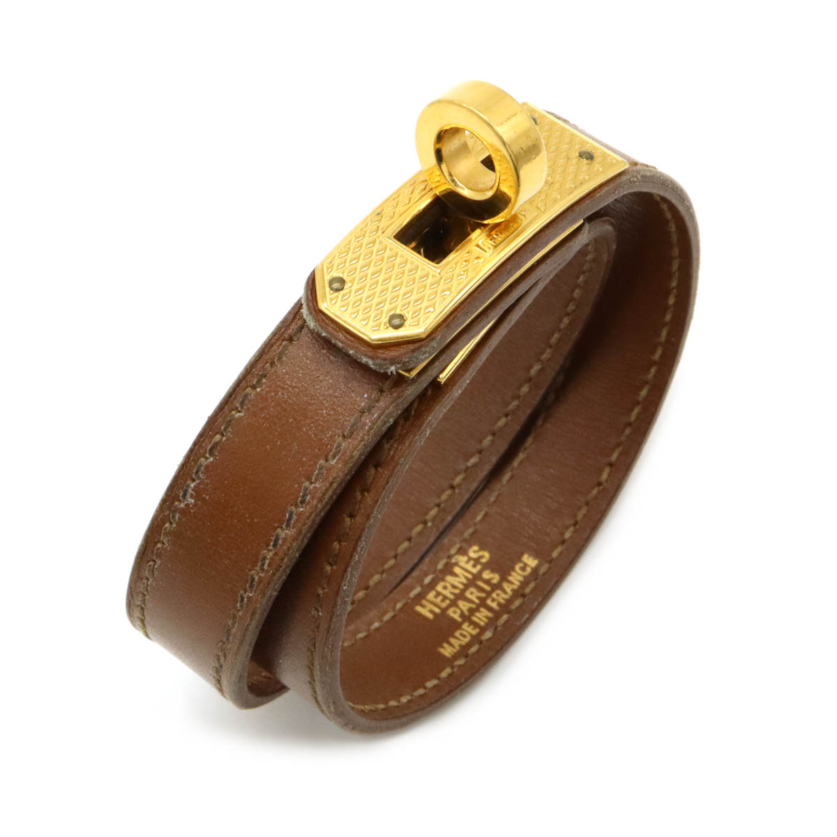 楽天市場】HERMES エルメス ケリー ドゥブルトゥール ブレスレット 2連