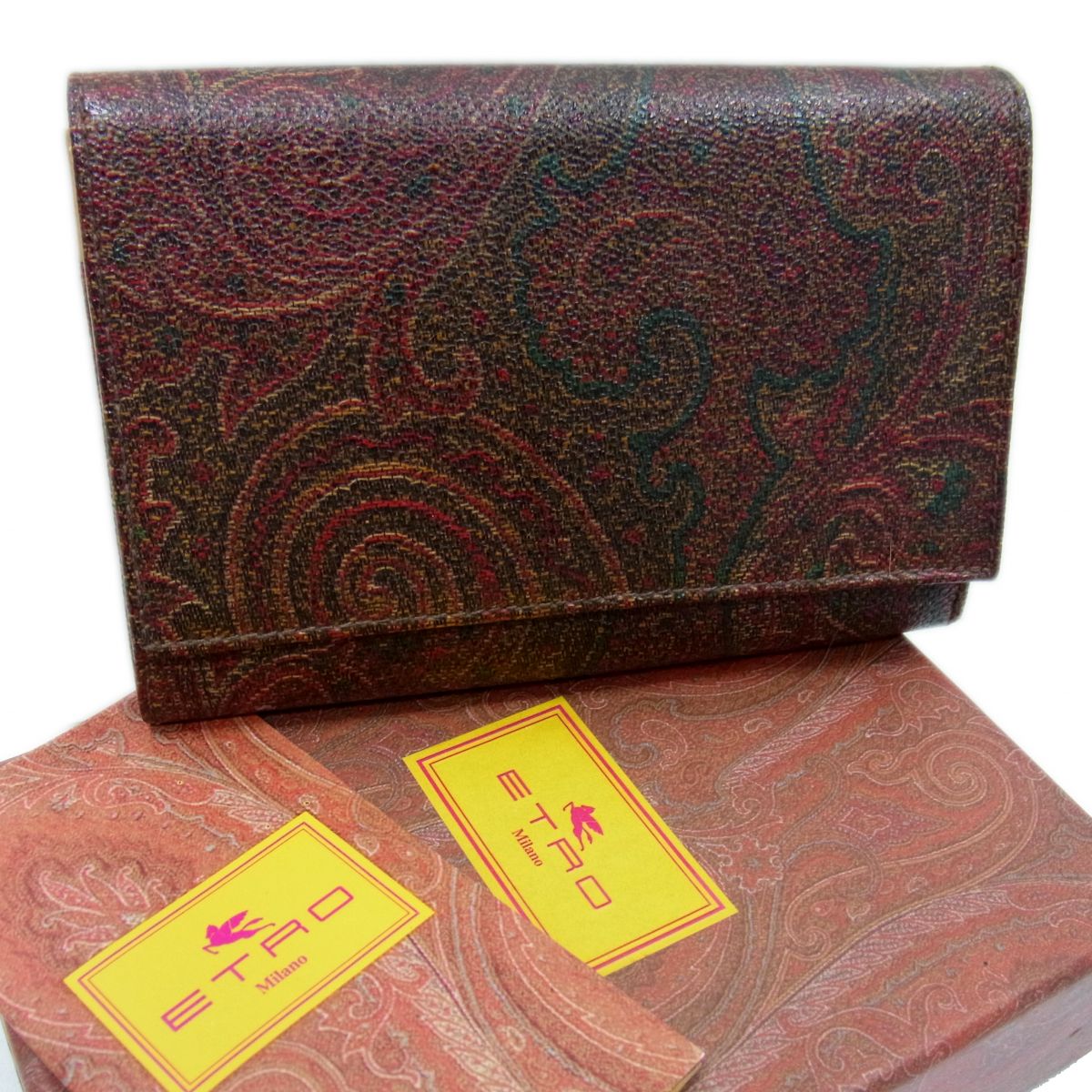 楽天市場】エトロ 財布 二つ折りの通販