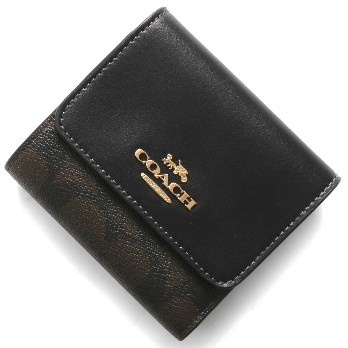 楽天市場】コーチ 三つ折り財布 財布 レディース シグネチャー