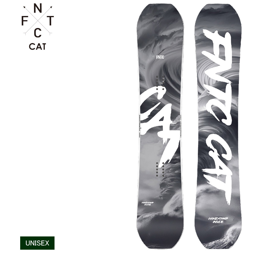 FNTC FNTC CAT スノーボード ダブルキャンバー [2025-2026モデル