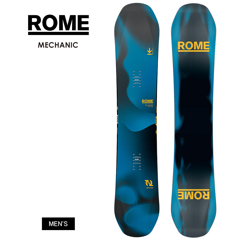 楽天市場】ROME（シェイプ（スノーボード）ツインチップ