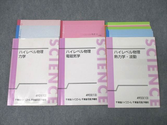 楽天市場】東進 ハイレベル物理 力学/電磁気学/熱力学・波動 テキスト