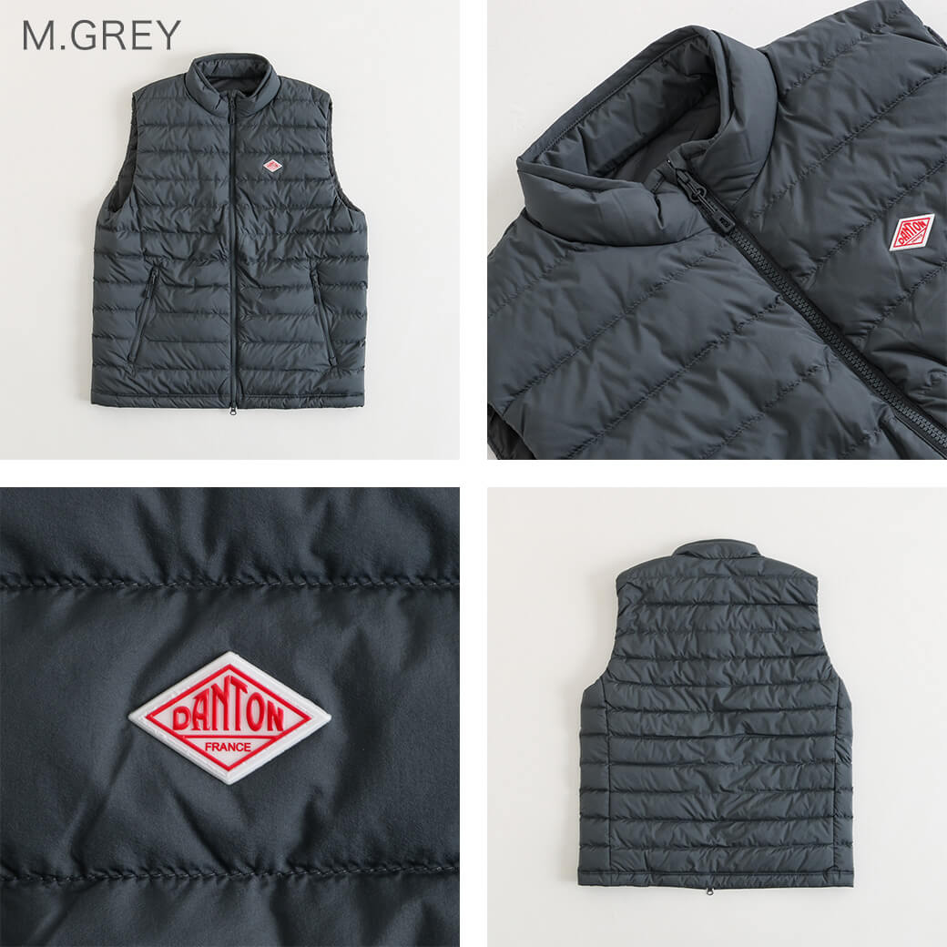 楽天市場】ダントン アウター DANTON NYLON TAFFETA MIDDLE DOWN STAND