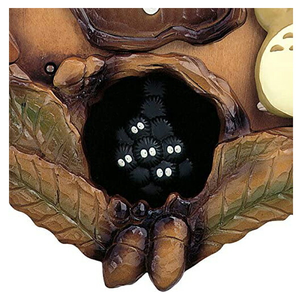 楽天市場】リズム RHYTHM 壁掛け時計 となりのトトロ 振り子時計 M837N