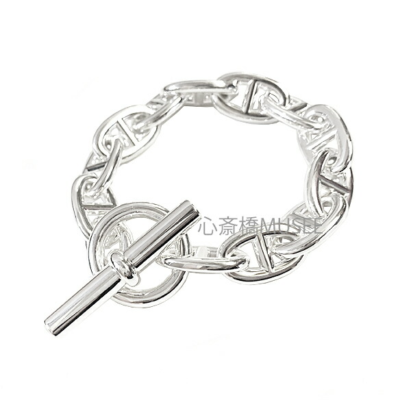 楽天市場】《 新品 》 エルメス シェーヌダンクル TGM 12コマ シルバー