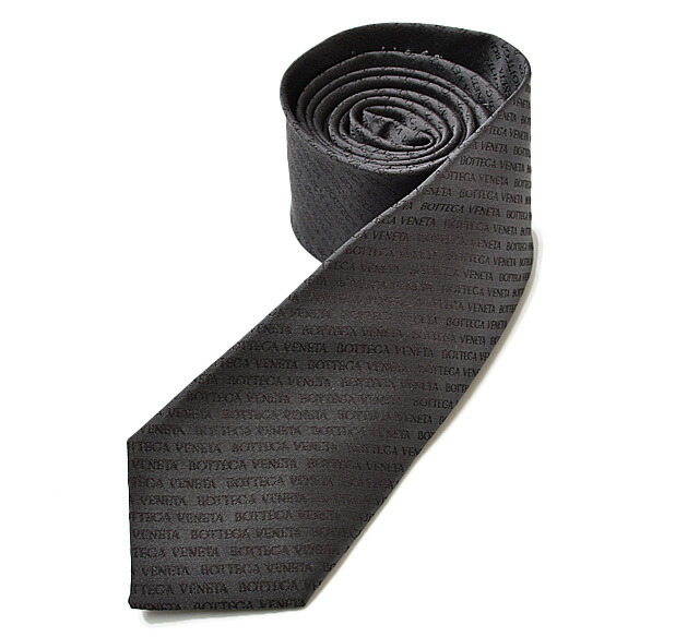 楽天市場】ボッテガヴェネタ ネクタイ BOTTEGA VENETA ロゴ/グレー