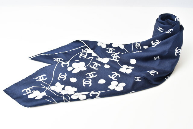 楽天市場】シャネル スカーフ CHANEL スカーフ シルクツイル CC