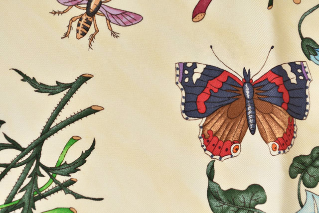 楽天市場】グッチ スカーフ GUCCI 大判スカーフ シルク ブラック