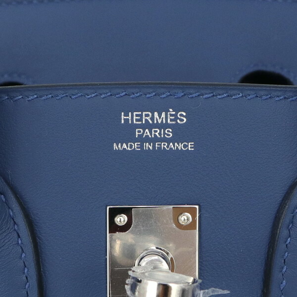 楽天市場】【新品】 エルメス バーキン 25 スイフト ブルータイ