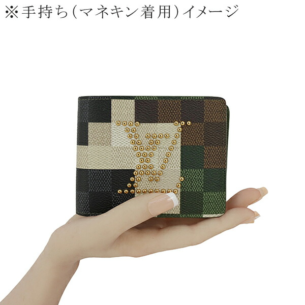 楽天市場】【10%OFF】 ルイヴィトン 二つ折り財布 札入れ 小銭入れなし
