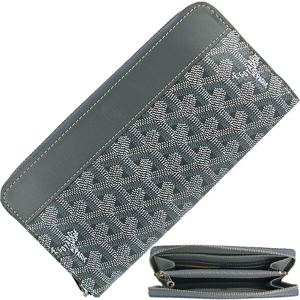 楽天市場】ゴヤール 長財布 マティニョン ジップ GM ヘリンボーン