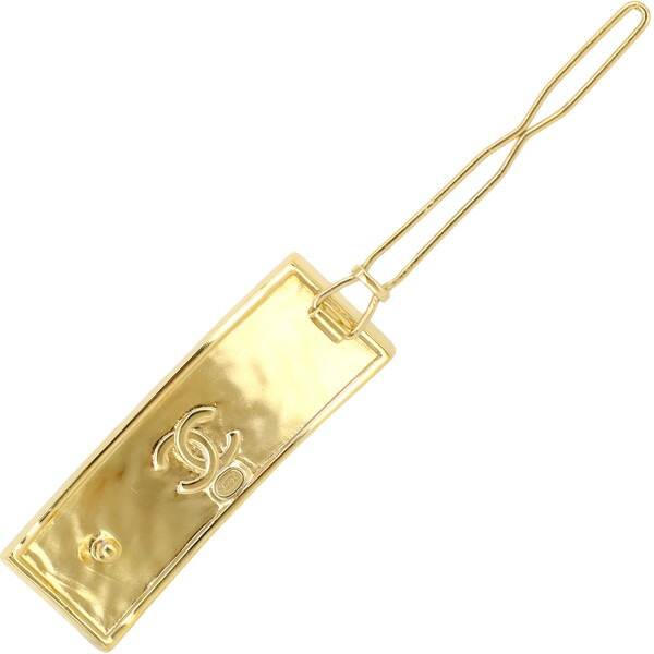 楽天市場】【10%OFF】 シャネル バレッタ CHANELロゴ GP レザー