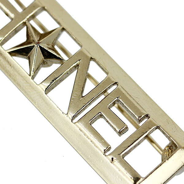 楽天市場】【20%OFF】 シャネル ブローチ CHANELロゴ シャンパン