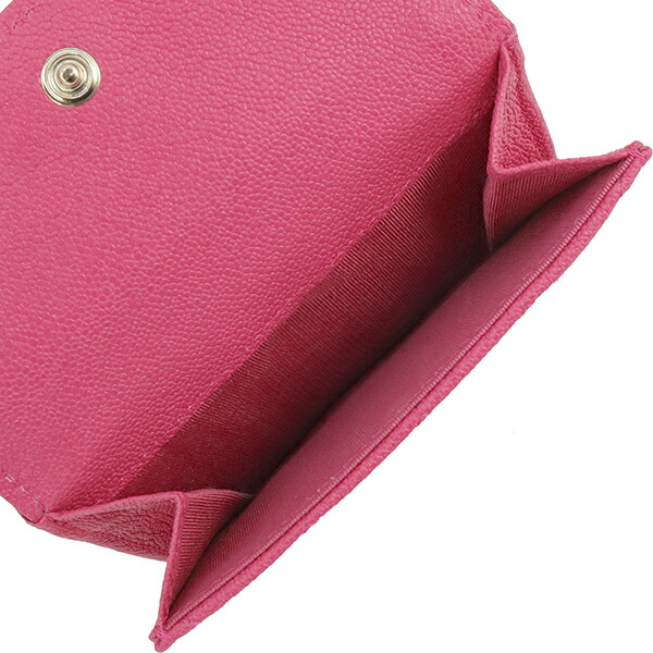 楽天市場】【10%OFF】 シャネル 三つ折り財布 スモール フラップ