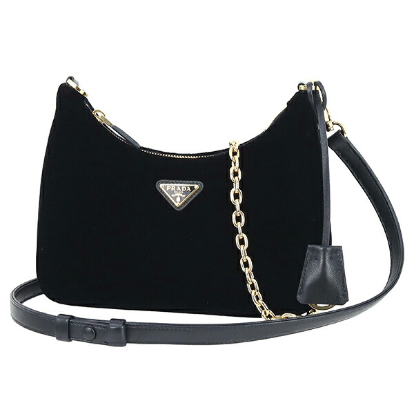 楽天市場】【10%OFF】 プラダ ショルダーバッグ ベルベット ミニバッグ