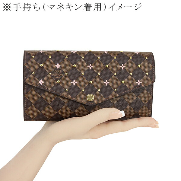 楽天市場】【新品】 ルイヴィトン 長財布 ポルトフォイユ サラ ダミエ