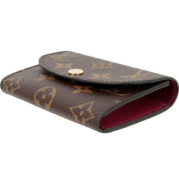 楽天市場】【10%OFF】 ルイヴィトン ミニ財布 ポルトモネ ロザリ