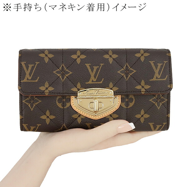 楽天市場】【10%OFF】 ルイヴィトン 長財布 ポルトフォイユ サラ