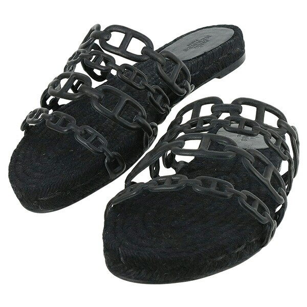 楽天市場】【10%OFF】 エルメス サンダル アンコーヌ エスパドリーユ