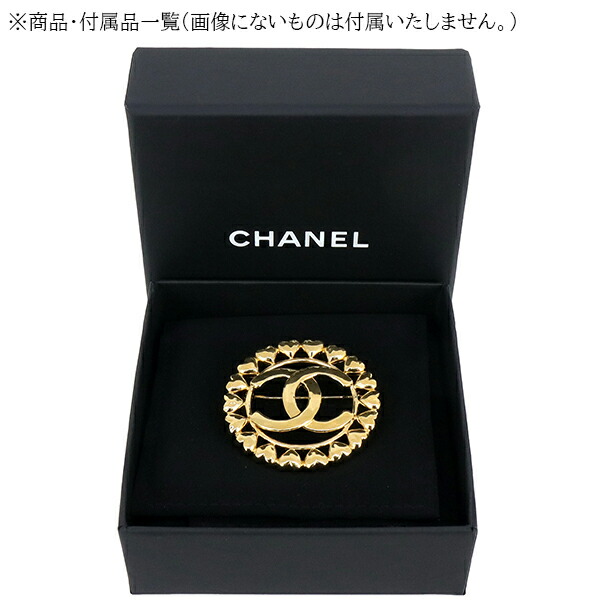 楽天市場】【20%OFF】 シャネル ブローチ ハートココマーク ラウンド