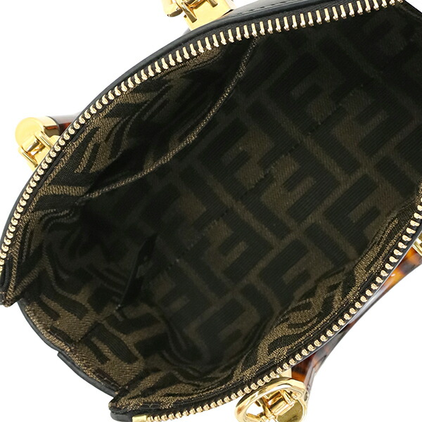 楽天市場】【超美品】 フェンディ バイザウェイ ミニ ズッカ レザー