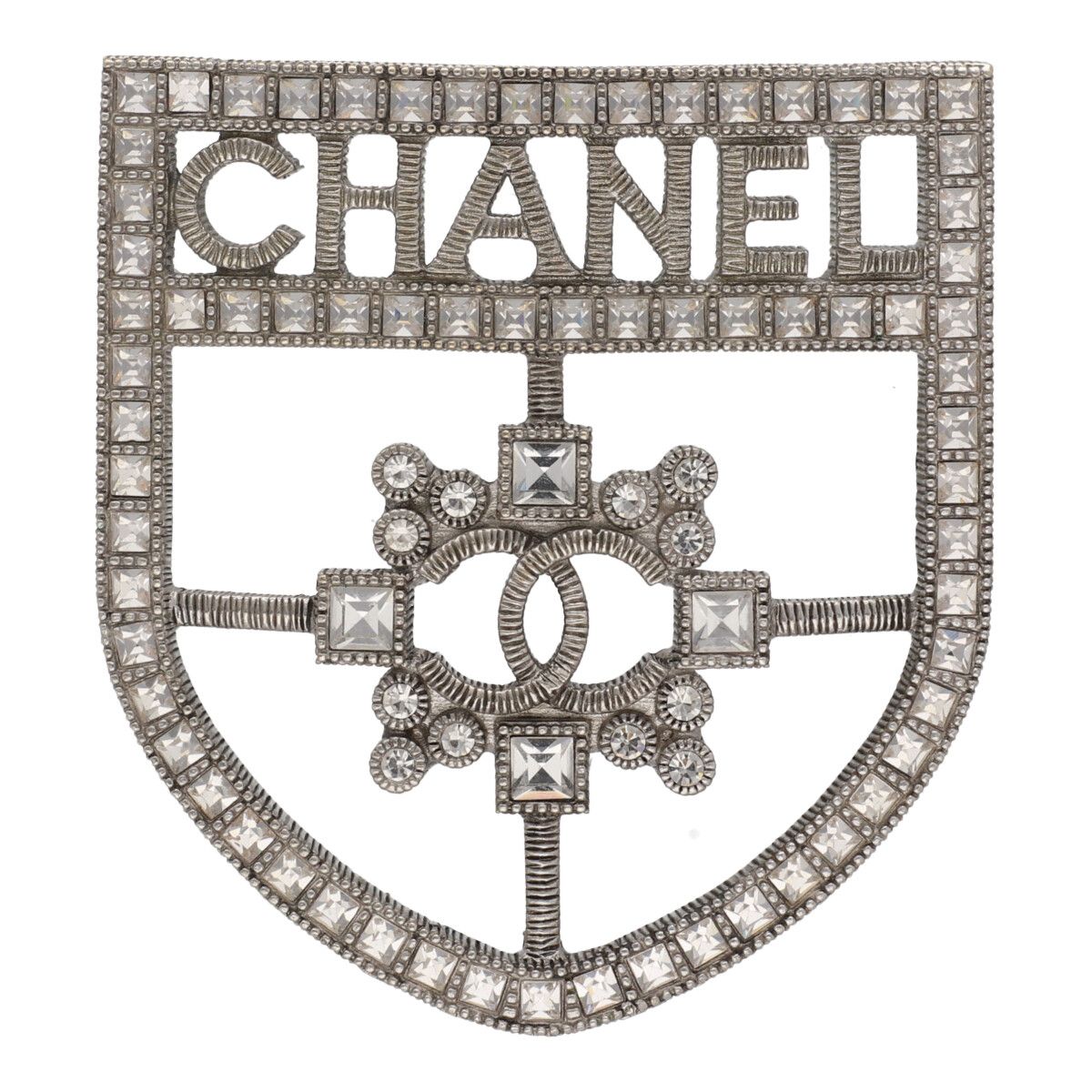 楽天市場】【中古】 CHANEL シャネル エンブレム ラインストーン