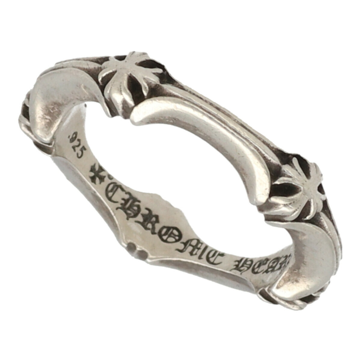 楽天市場】【中古】 CHROME HEARTS クロムハーツ プラス&ボーン リング
