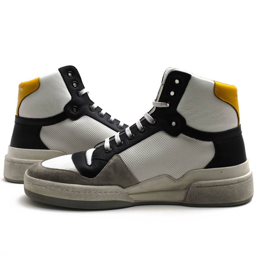 楽天市場】YVES SAINT LAURENT ハイカットスニーカー サンローラン