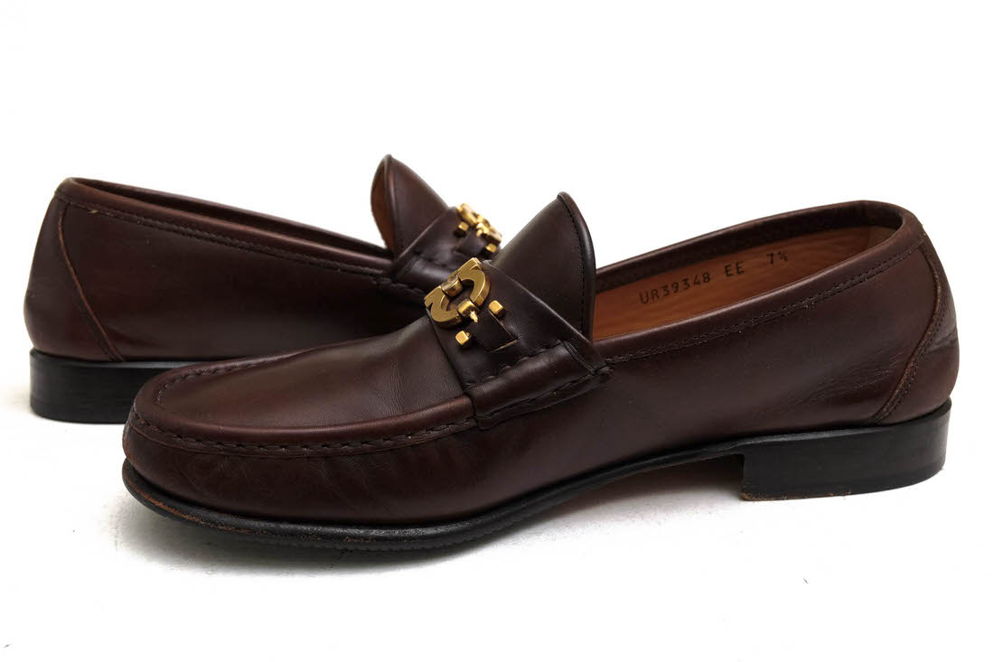 楽天市場】Salvatore Ferragamo ビットローファー フェラガモ UR39348