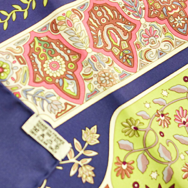 楽天市場】【中古】HERMES エルメス カレ90 Aux Portes du Palais 王宮