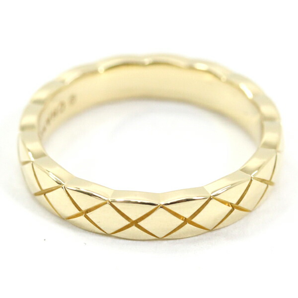 楽天市場】シャネル リング ココクラッシュ ミニ イエローゴールド 750