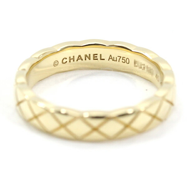 楽天市場】シャネル リング ココクラッシュ ミニ イエローゴールド 750