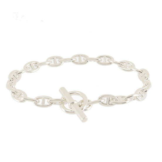 楽天市場】エルメス HERMES シェーヌダンクル TPM 26コマ ブレスレット