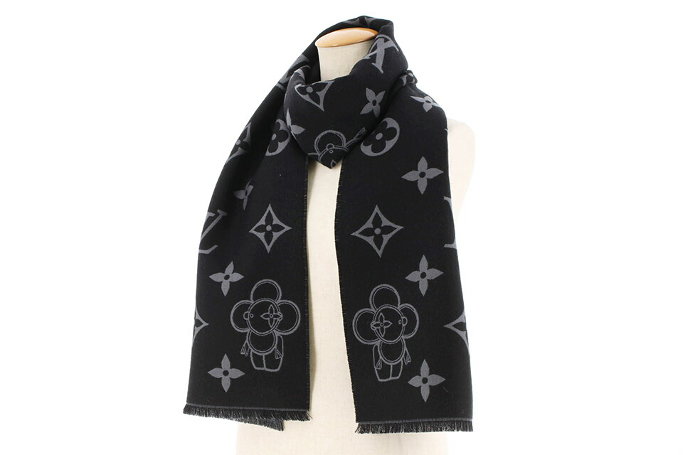 楽天市場】ルイ ヴィトン VUITTON マフラー モノグラムヴィヴィエンヌ