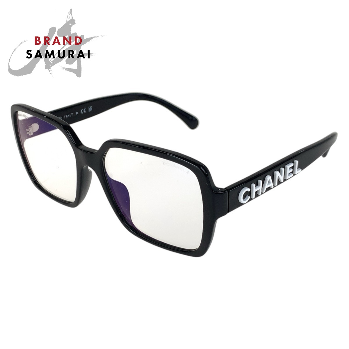 楽天市場】美品 CHANEL シャネル スクエアシェイプ ブラック 黒