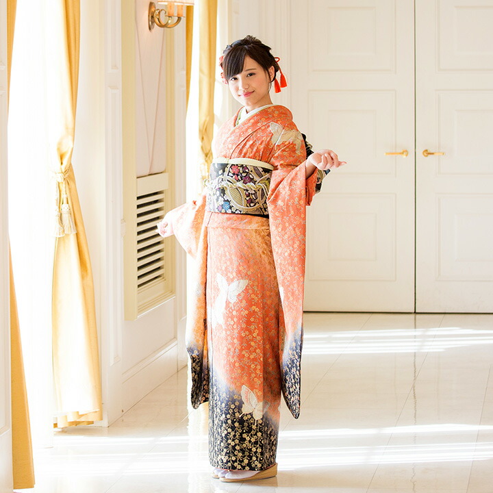 楽天市場】【レンタル振袖】【送料無料】 振り袖レンタル 振袖レンタル